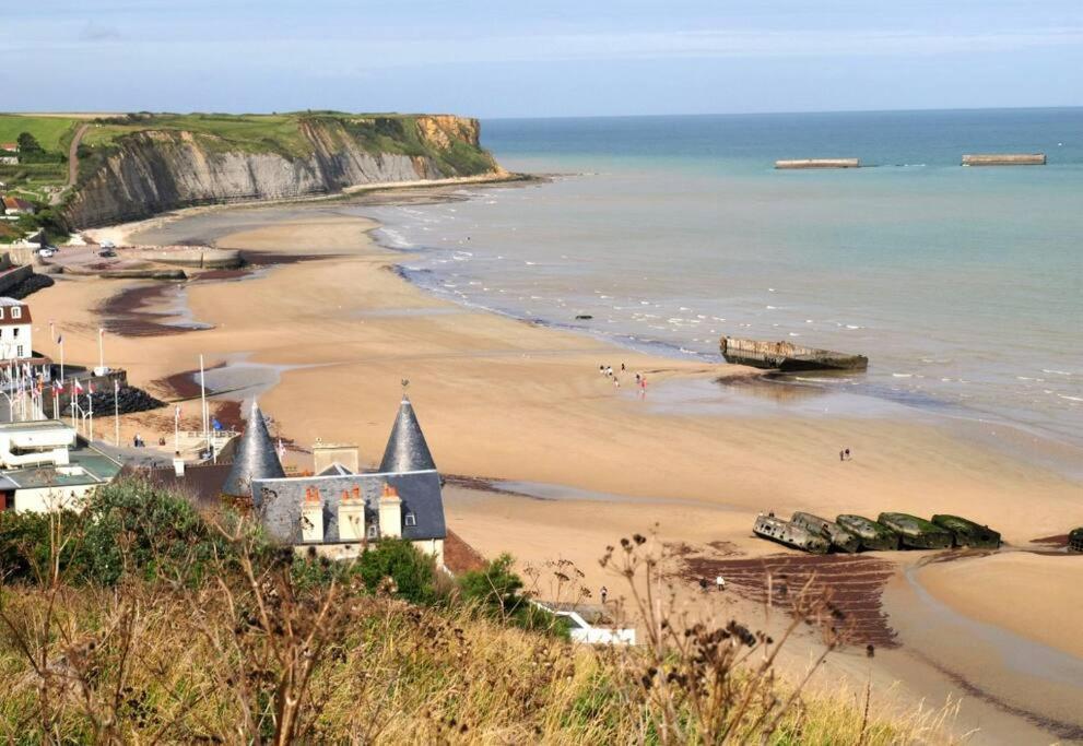 « La Casa Normande » Entre Ville & Plages Esquay-sur-Seulles Luaran gambar
